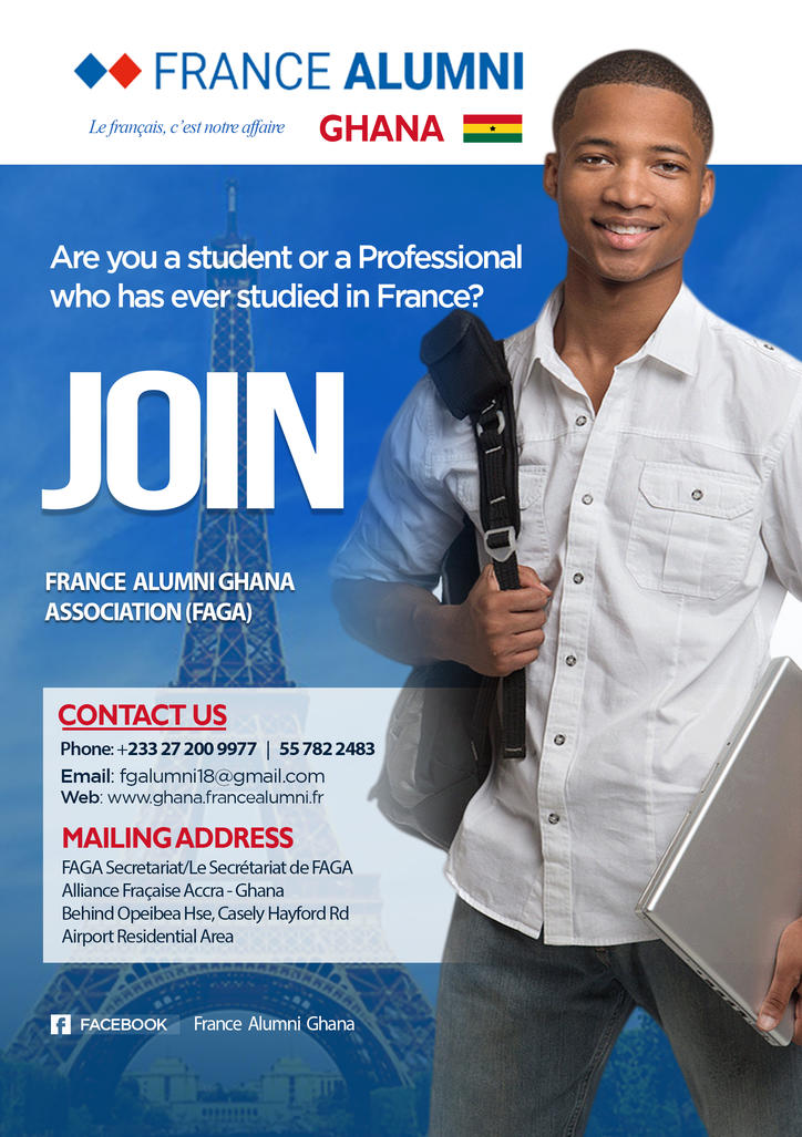 #join France Alumni Ghana