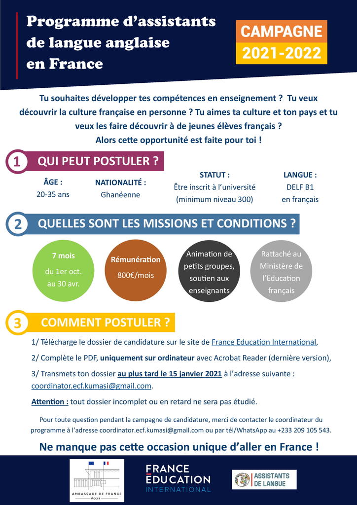 Appel a candidature 